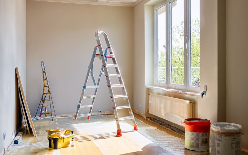 Renovering av lägenhet med fyra rum i fastighet. Synneröd, Arendal