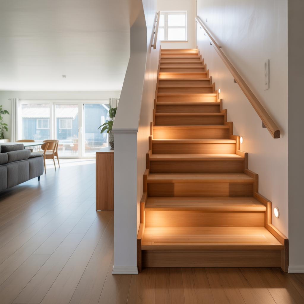 6.Hur du bygger en energieffektiv och saker trappa