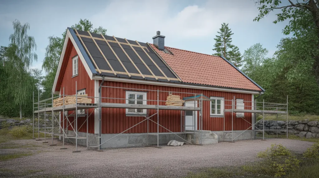 byte av yttertak med ny papp och pannor i hisings k rra s ve